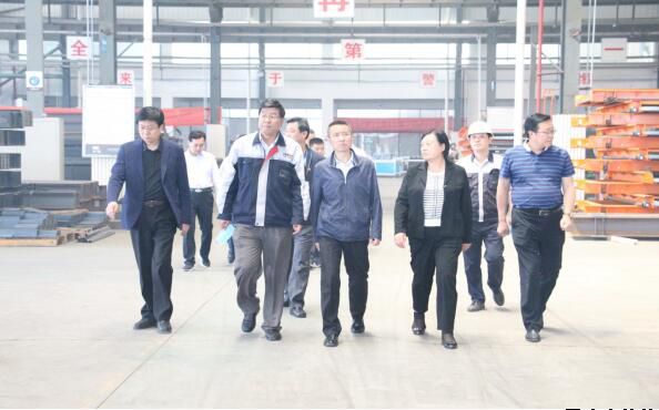 省工信廳督導調研甘肅泓盛達科技有限責任公司生產(chǎn)經(jīng)營(yíng)及項目建設情況(圖1)