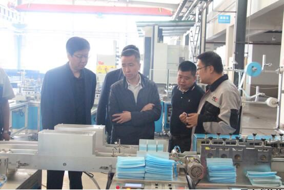 省工信廳督導調研甘肅泓盛達科技有限責任公司生產(chǎn)經(jīng)營(yíng)及項目建設情況(圖2)