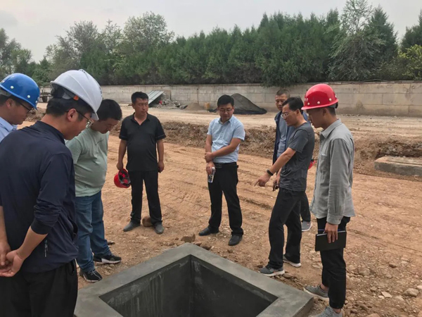 泓源公司主要負責人帶隊調研項目建設情況(圖2)