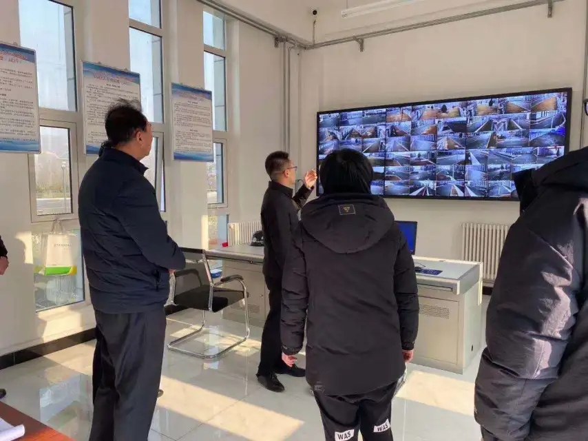 公司副總經(jīng)理裴林虎督查指導春節前安全生產(chǎn)工作(圖2)