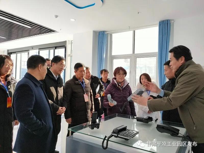 省市人大代表來(lái)平?jīng)龉I(yè)園區視察(圖3)