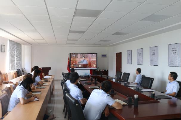 泓源公司集中收看慶祝中國共產(chǎn)黨成立100周年大會(huì )實(shí)況(圖2)