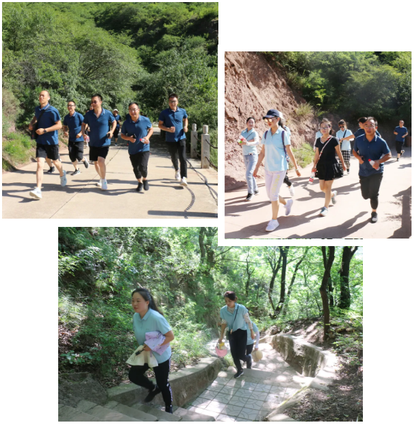 增強團隊合力 展示泓源風(fēng)采 ——泓源公司開(kāi)展登山比賽活動(dòng)(圖4)