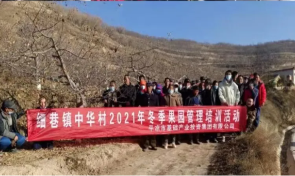 市產(chǎn)投集團在靜寧幫扶村開(kāi)展冬季果園管理培訓(圖6)