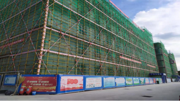 中小企業(yè)孵化基地（三期）項目A區喜獲省市級“文明工地”稱(chēng)號(圖2)