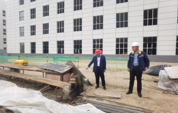 市產(chǎn)投集團開(kāi)展節前項目安全檢查(圖2)